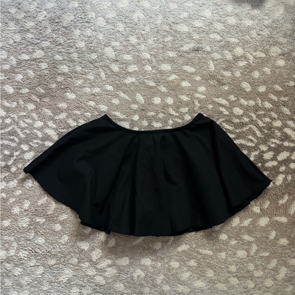 Frankie's Bikinis Black Mini Skirt